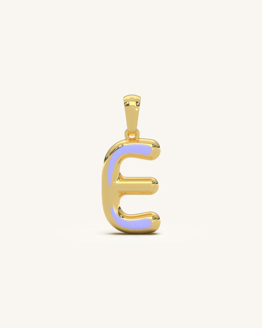 E Initial Pendant
