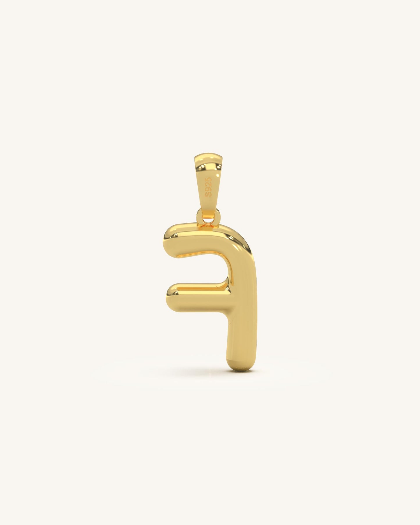 F Initial Pendant