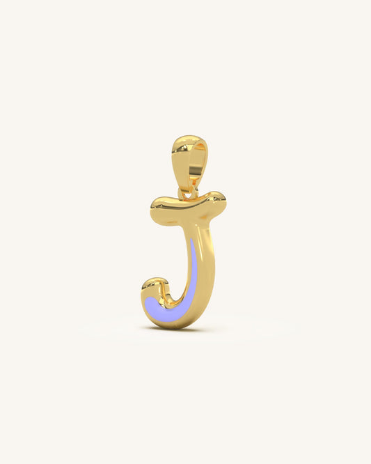 J Initial Pendant