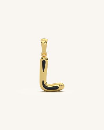 L Initial Pendant