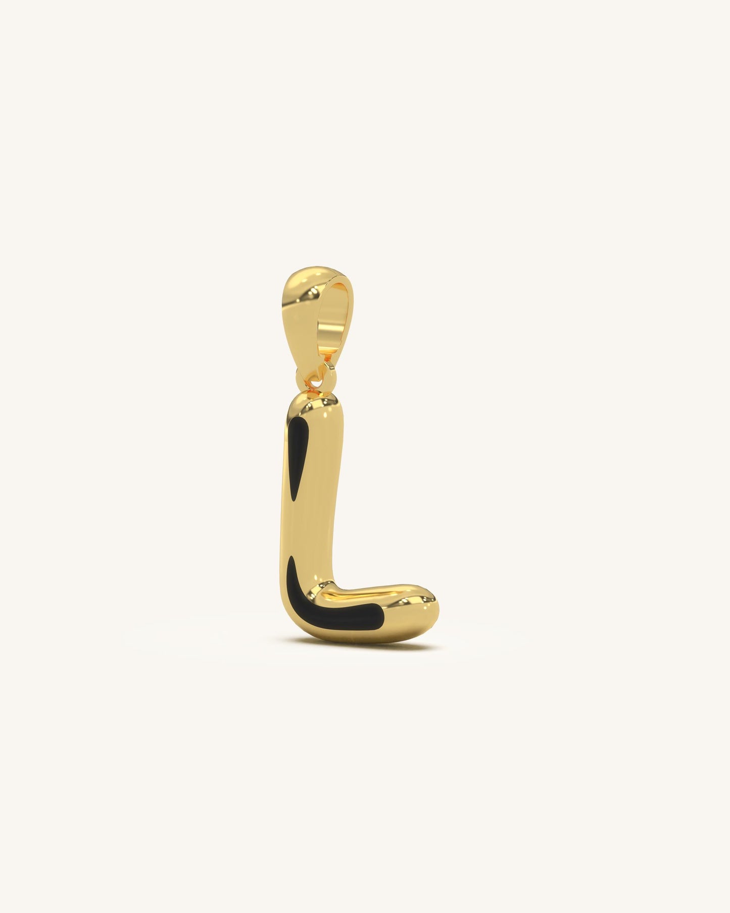 L Initial Pendant