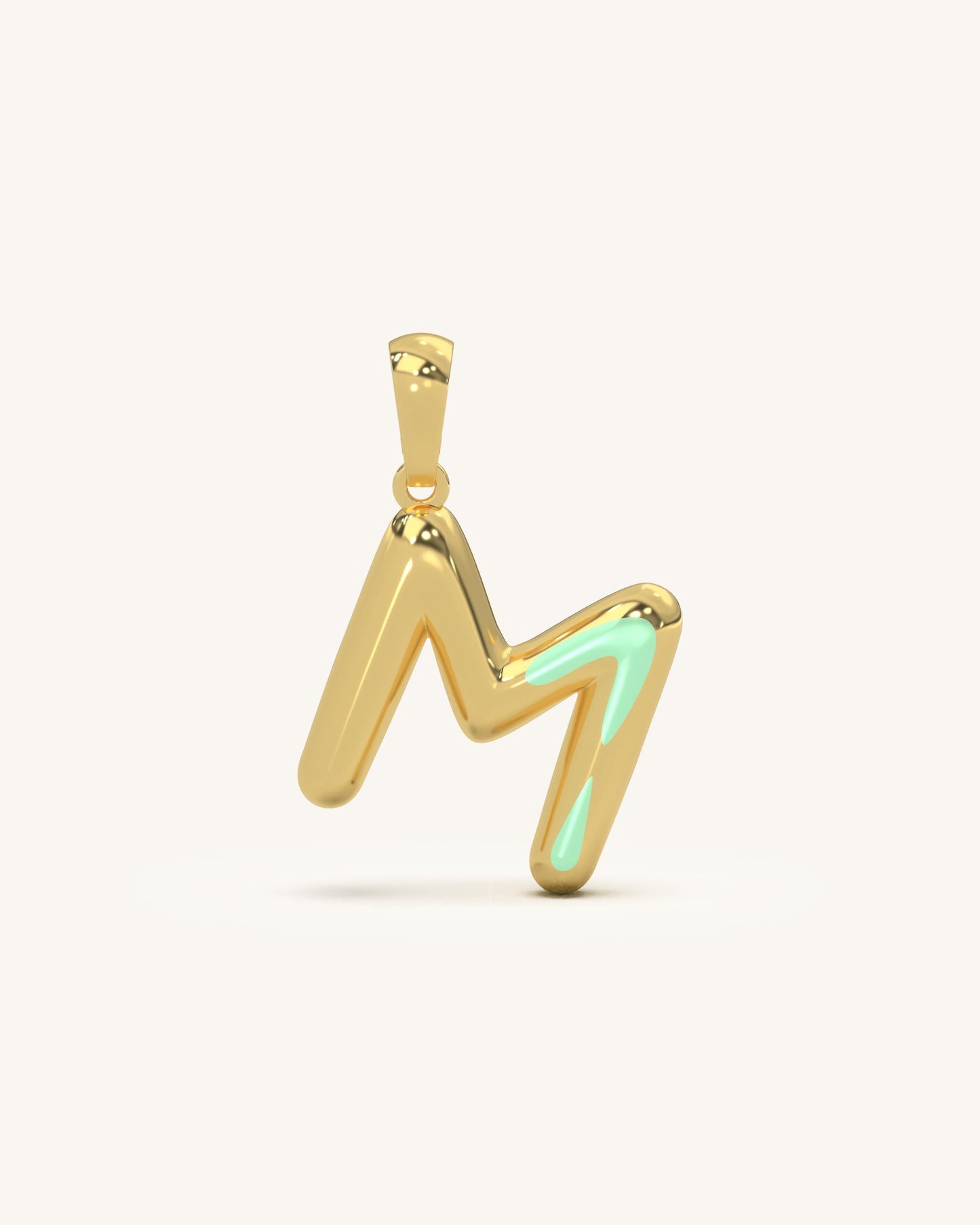 M Initial Pendant