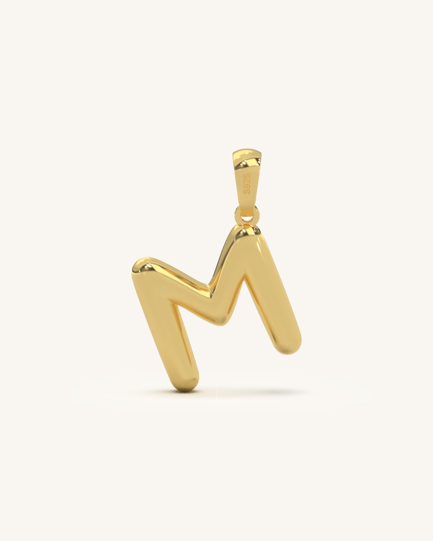 M Initial Pendant