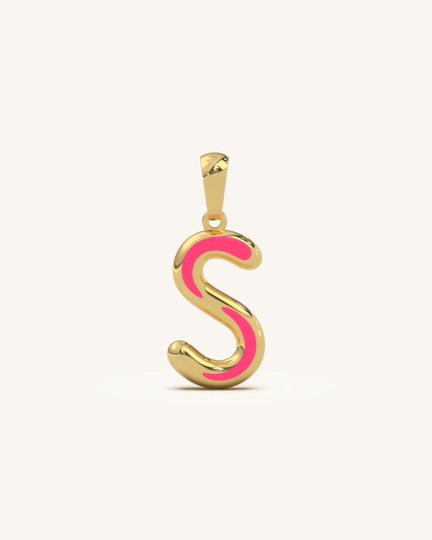 S Initial Pendant