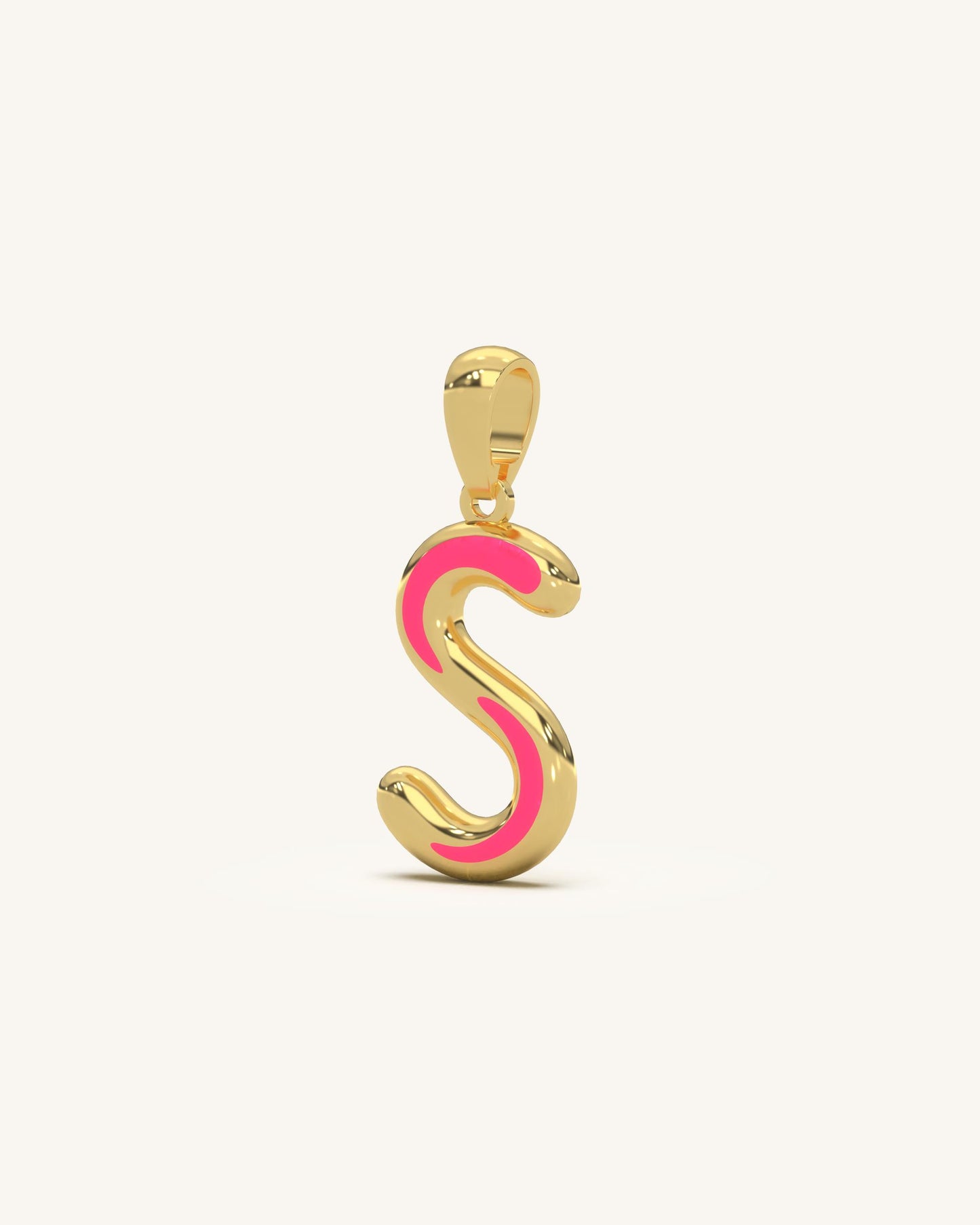 S Initial Pendant