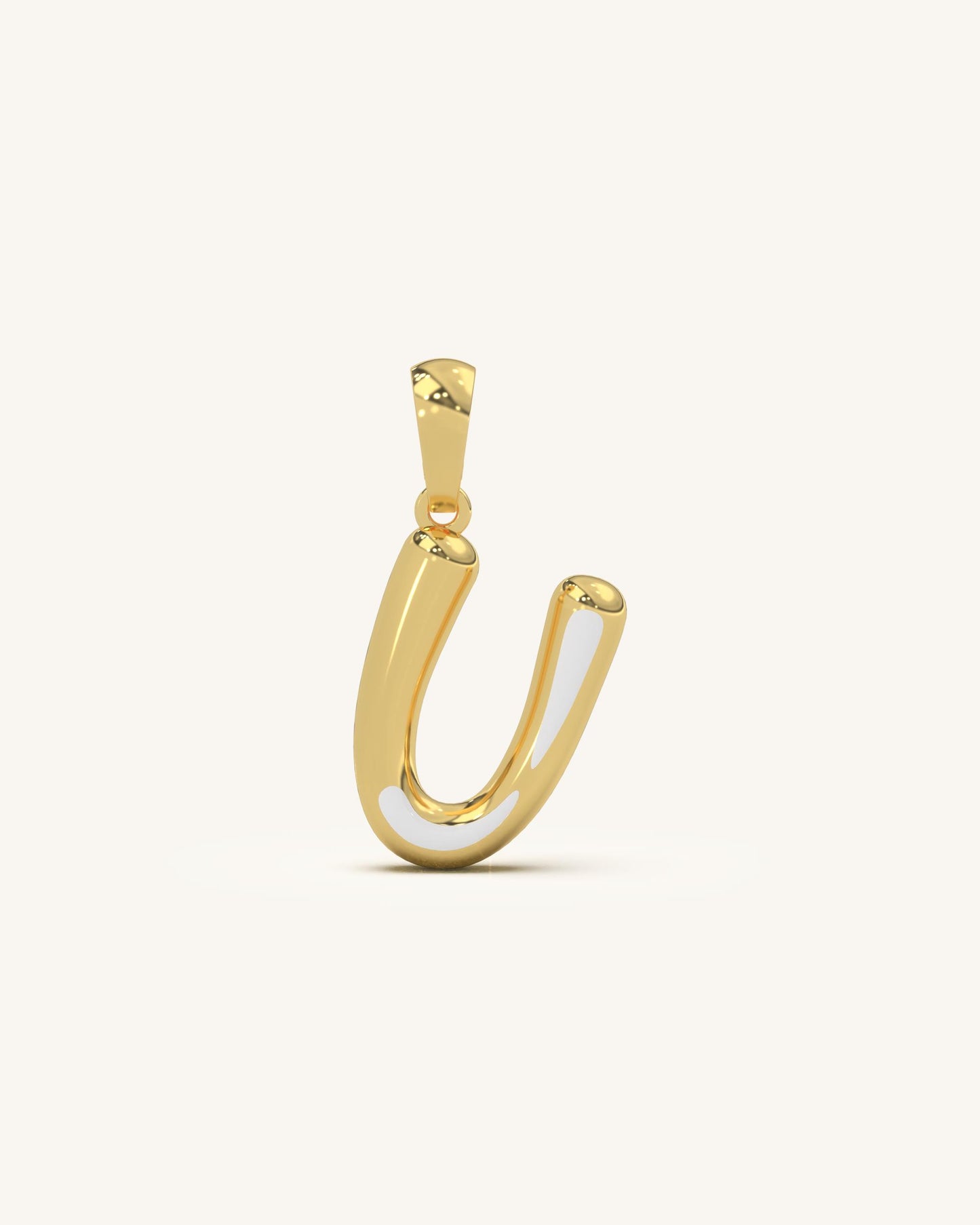 U Initial Pendant
