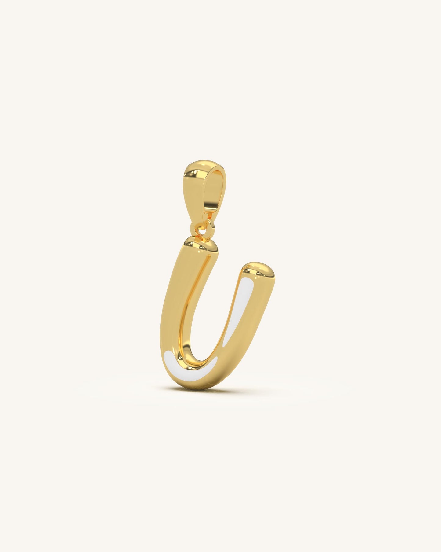 U Initial Pendant