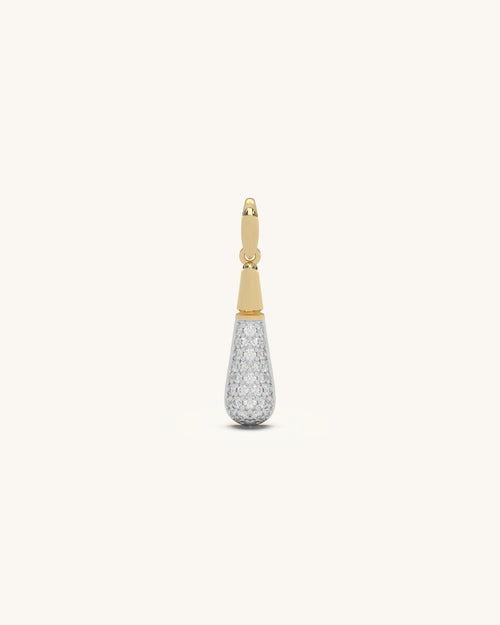 Unique diamond pendant designs in 925 Sterling Silver 18KT Gold Vermeil