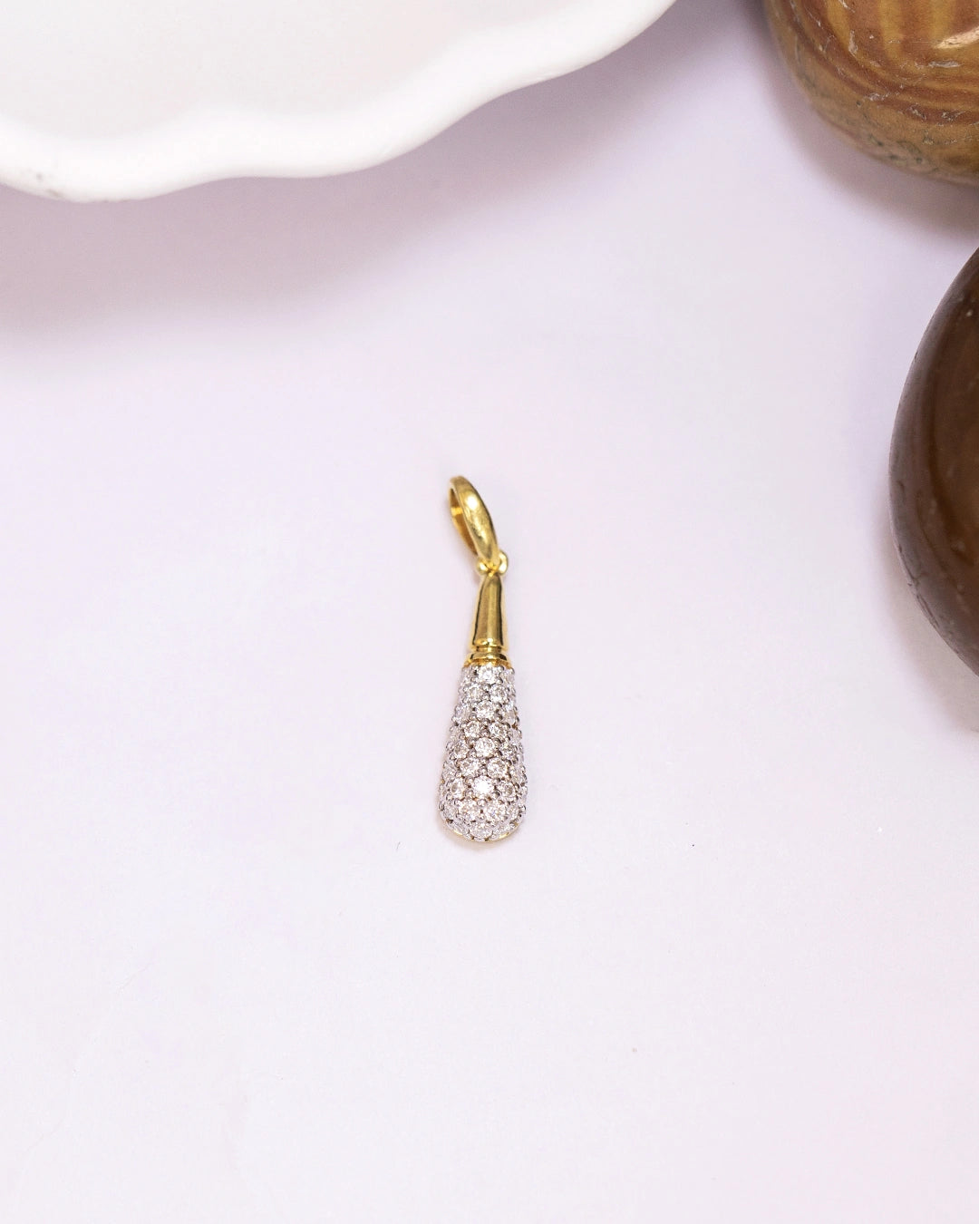 Drop Diamond Pendant