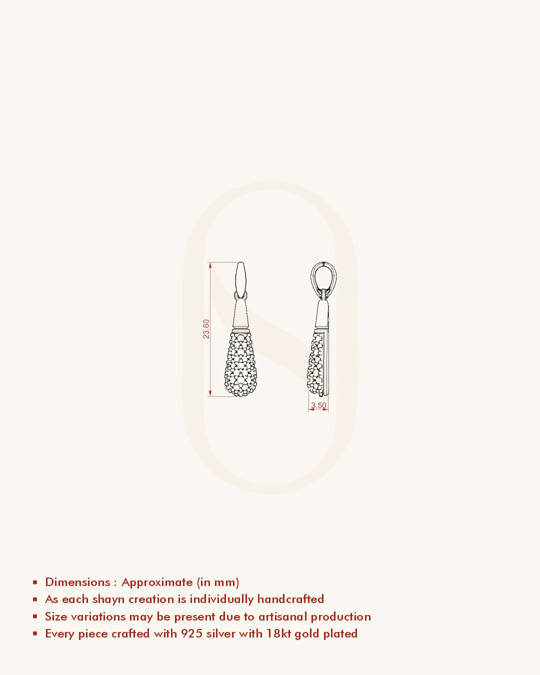 Drop Diamond Pendant