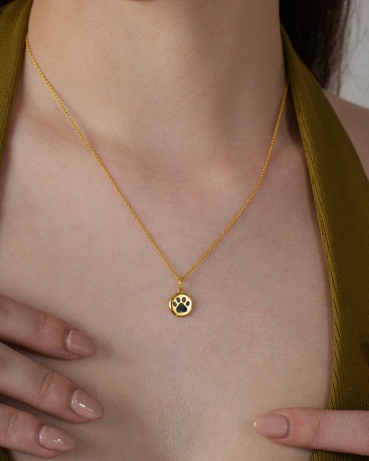 Paw Print Pendant