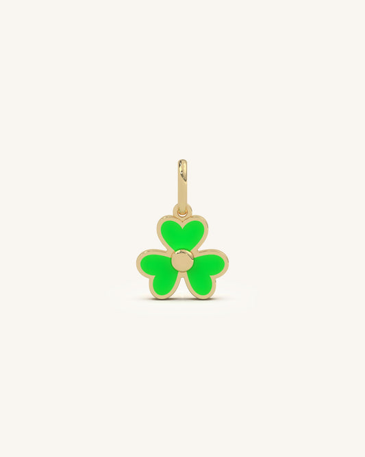 Green Flower Pendant