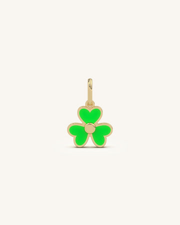Green Flower Pendant