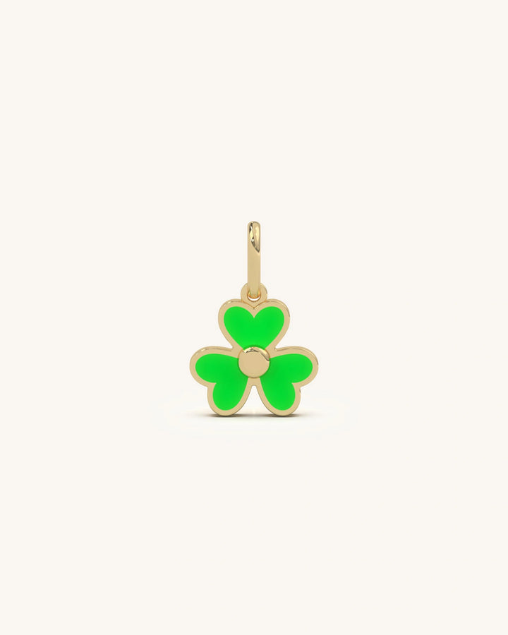 Green Flower Pendant