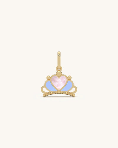 Crown Heart Pendant