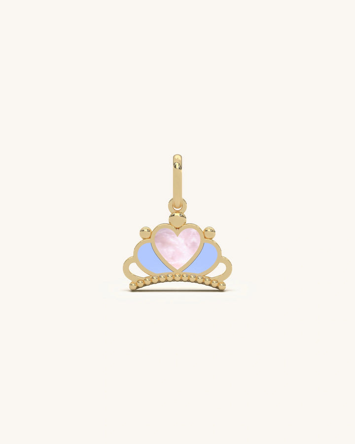 Crown Heart Pendant