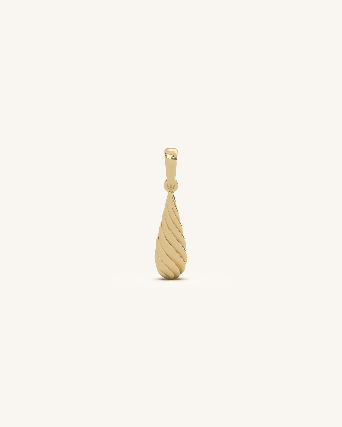 Bold Spiral Pendant
