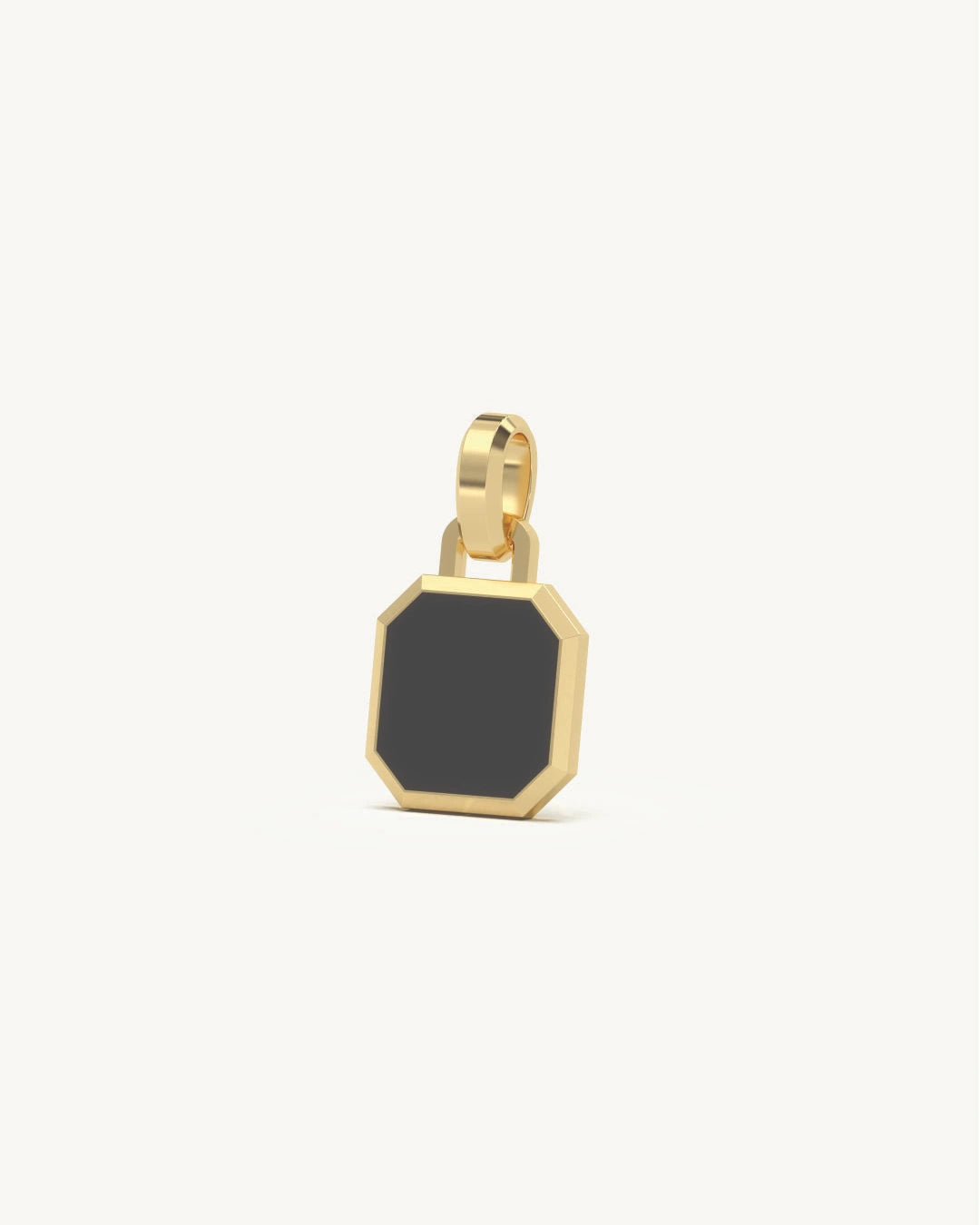 Octagon Onyx Pendant