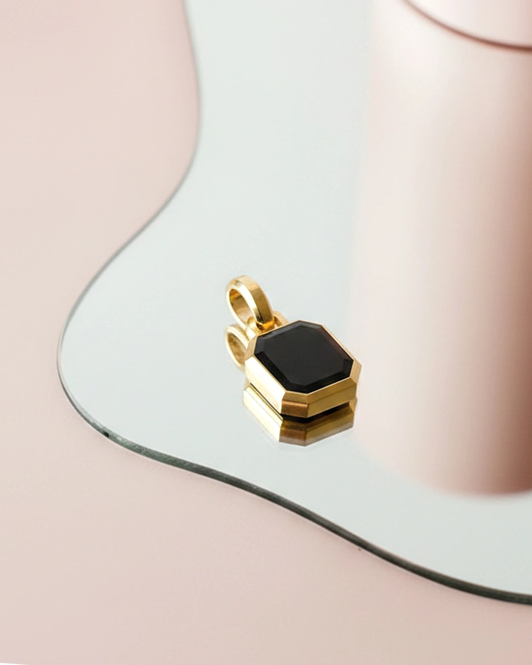 Octagon Onyx Pendant