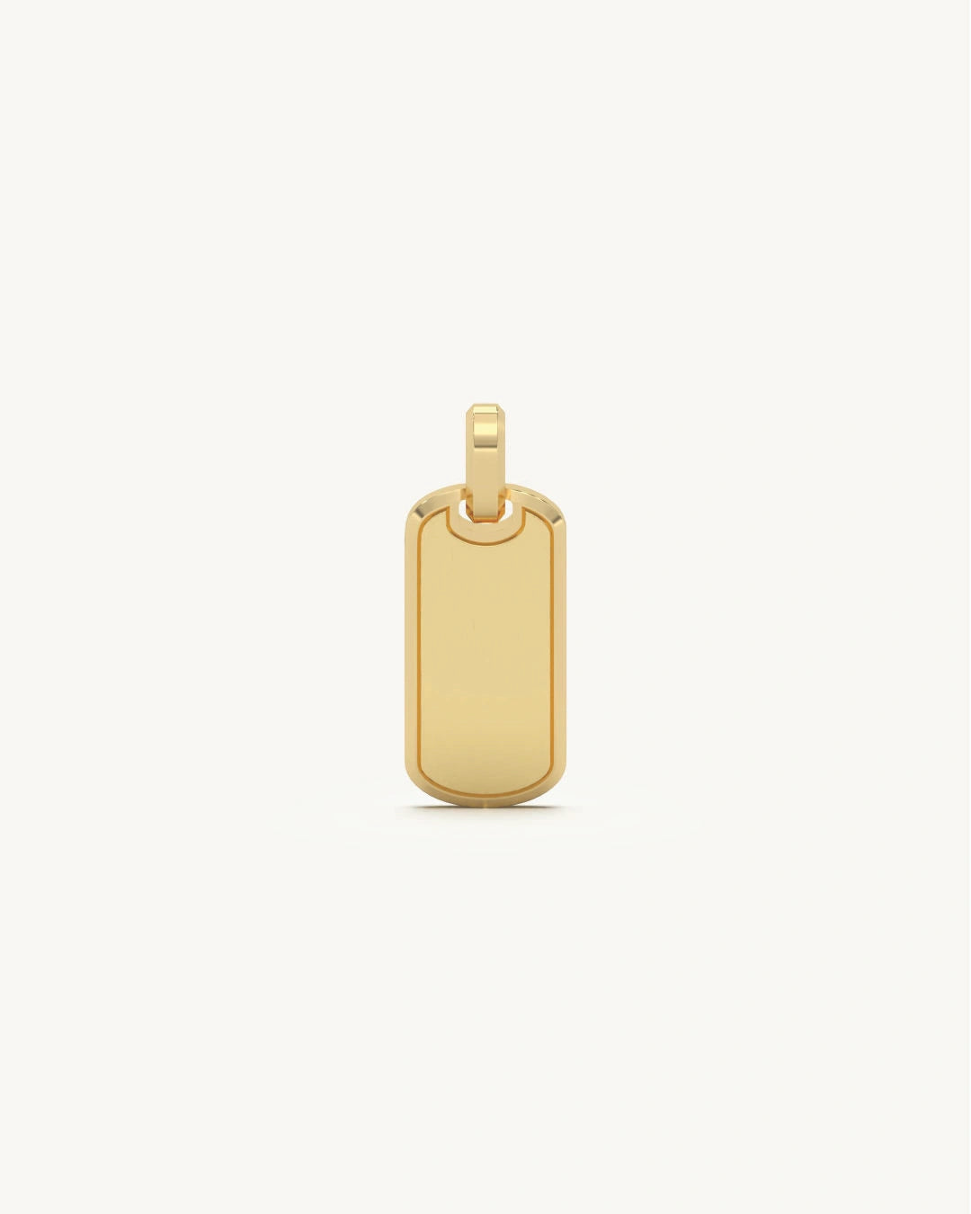 Iced Tag Pendant