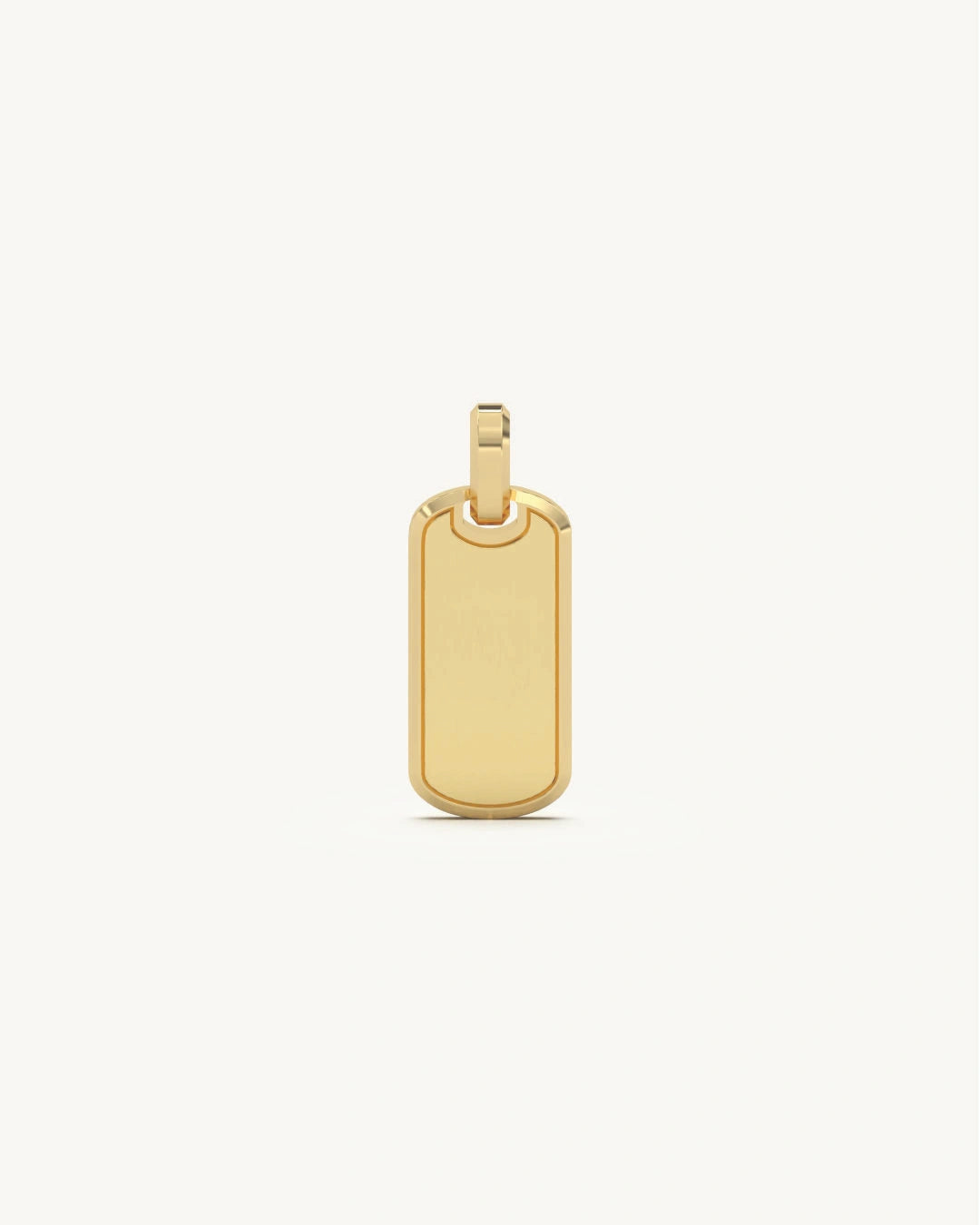 Textured Tag Pendant