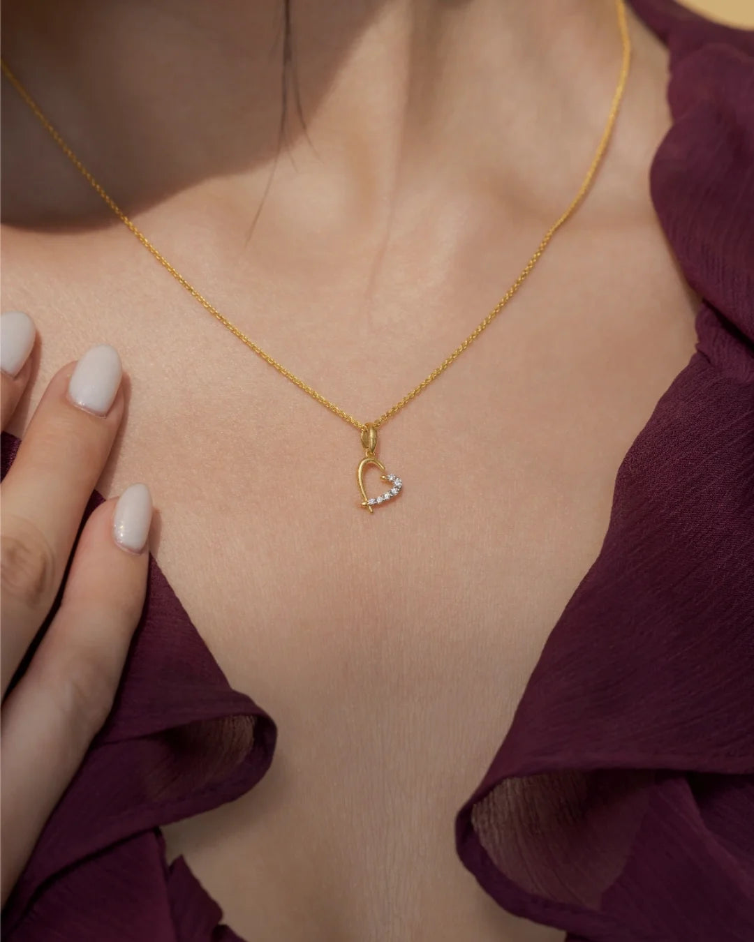 Heart Drop Pendant