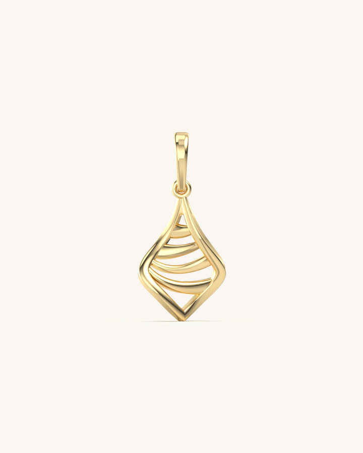 Golden Geometry Pendant