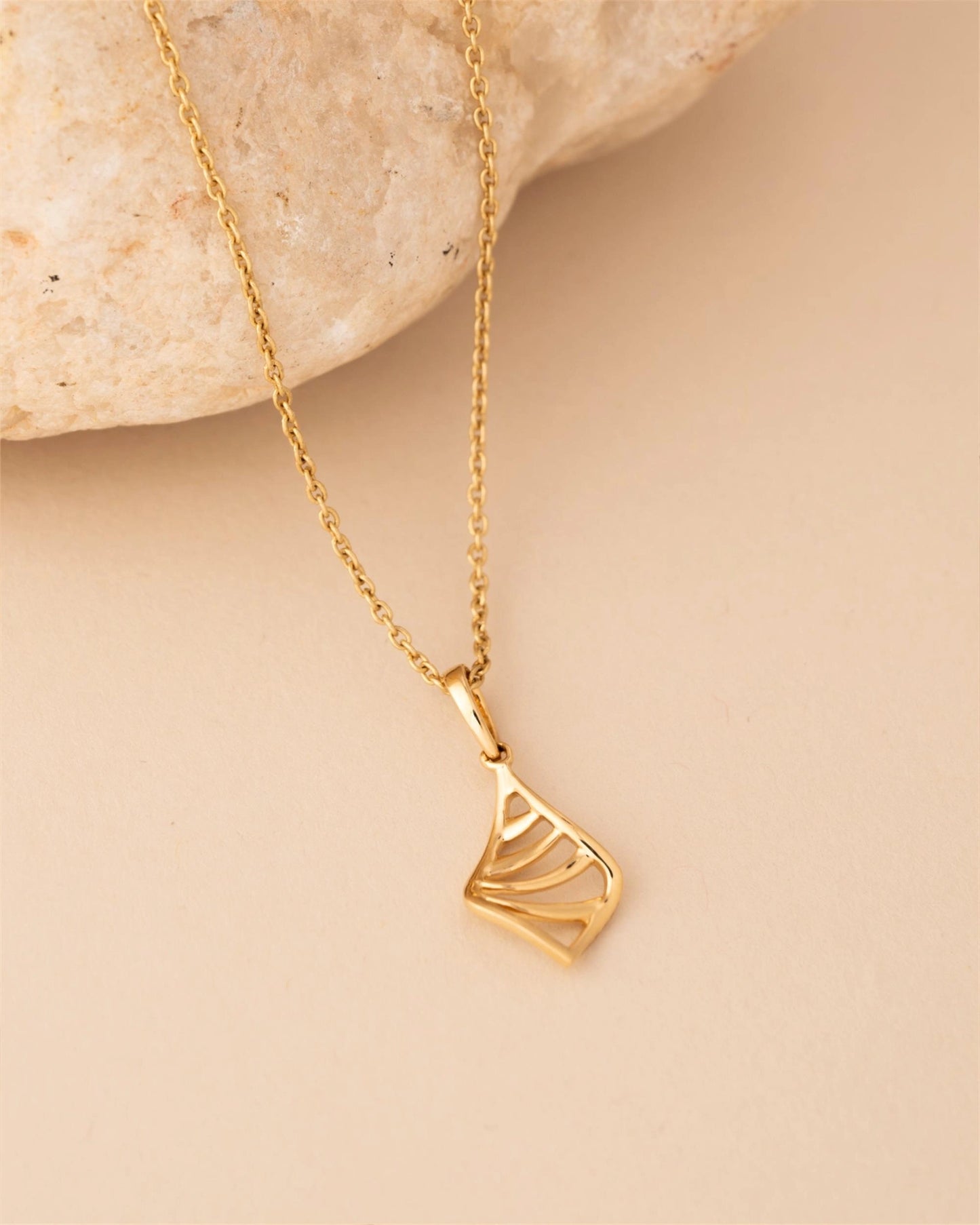 Golden Geometry Pendant