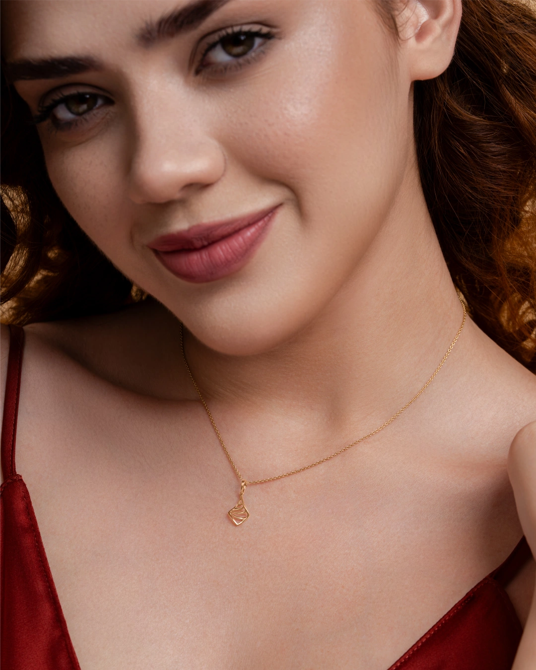 Golden Geometry Pendant