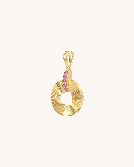 Arrow Gold Pendant