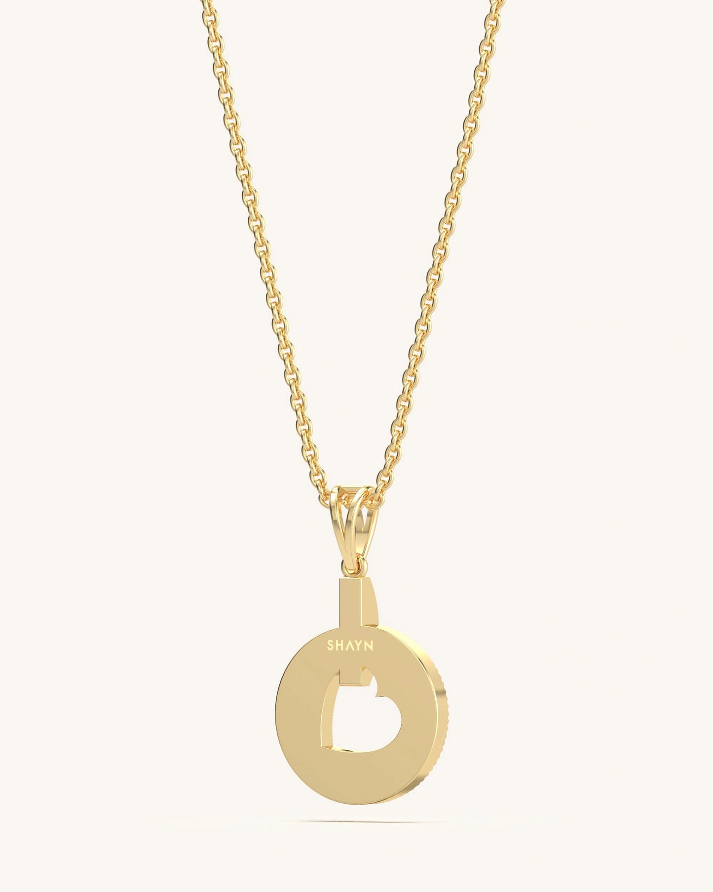 Arrow Gold Pendant