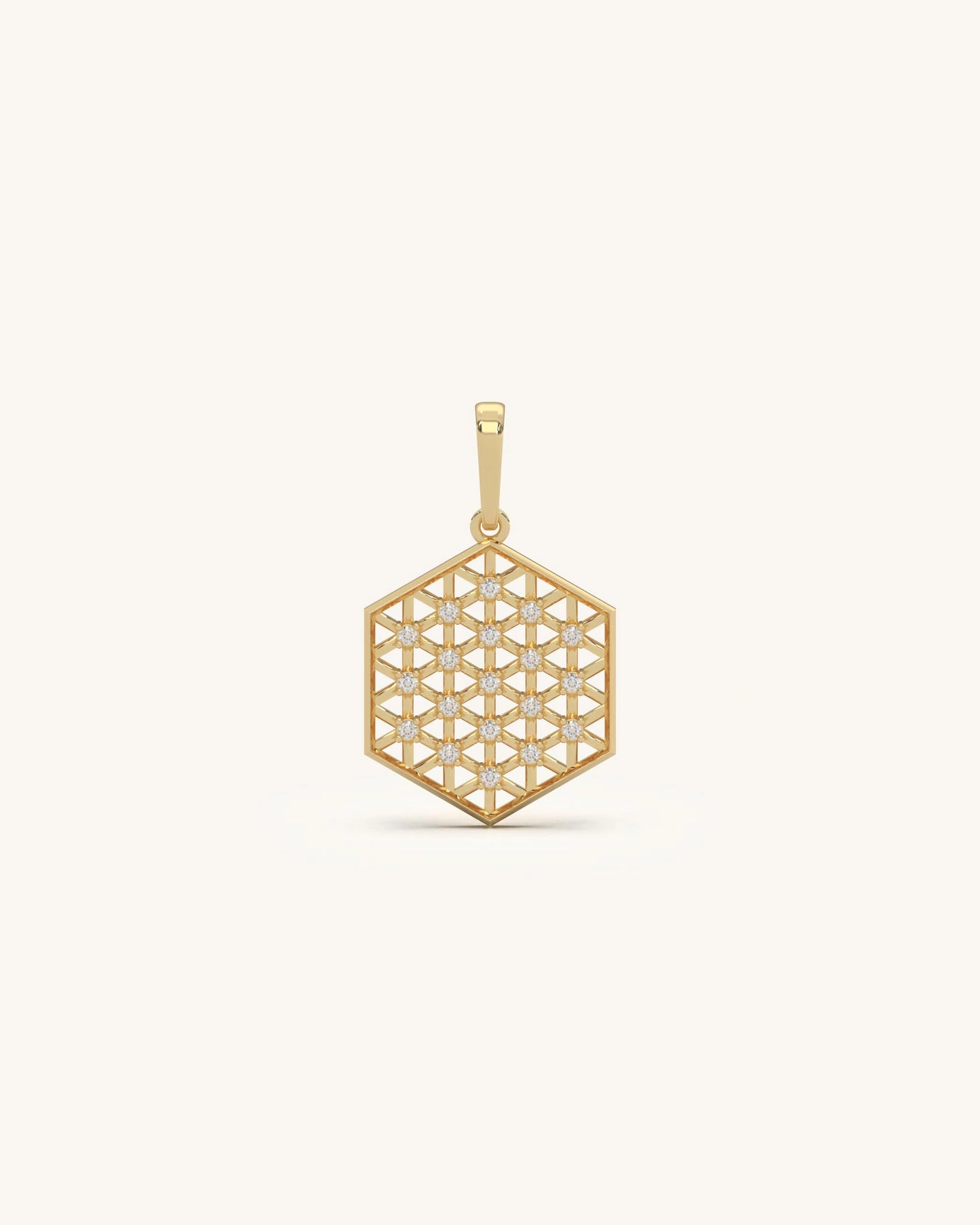 Hexa Pattern Pendant