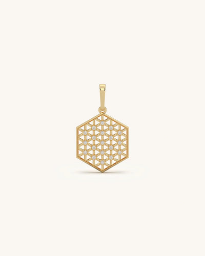 Hexa Pattern Pendant