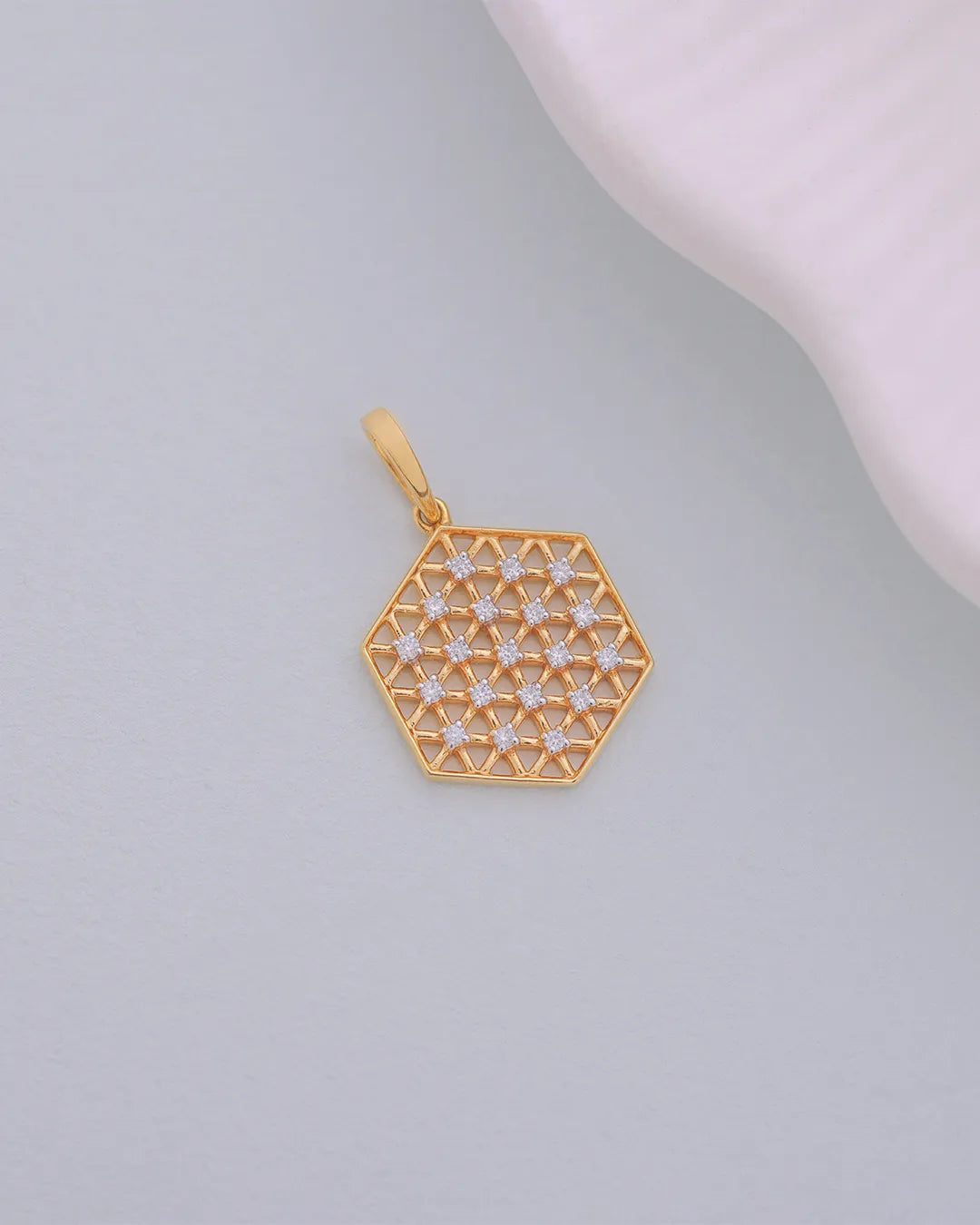 Hexa Pattern Pendant