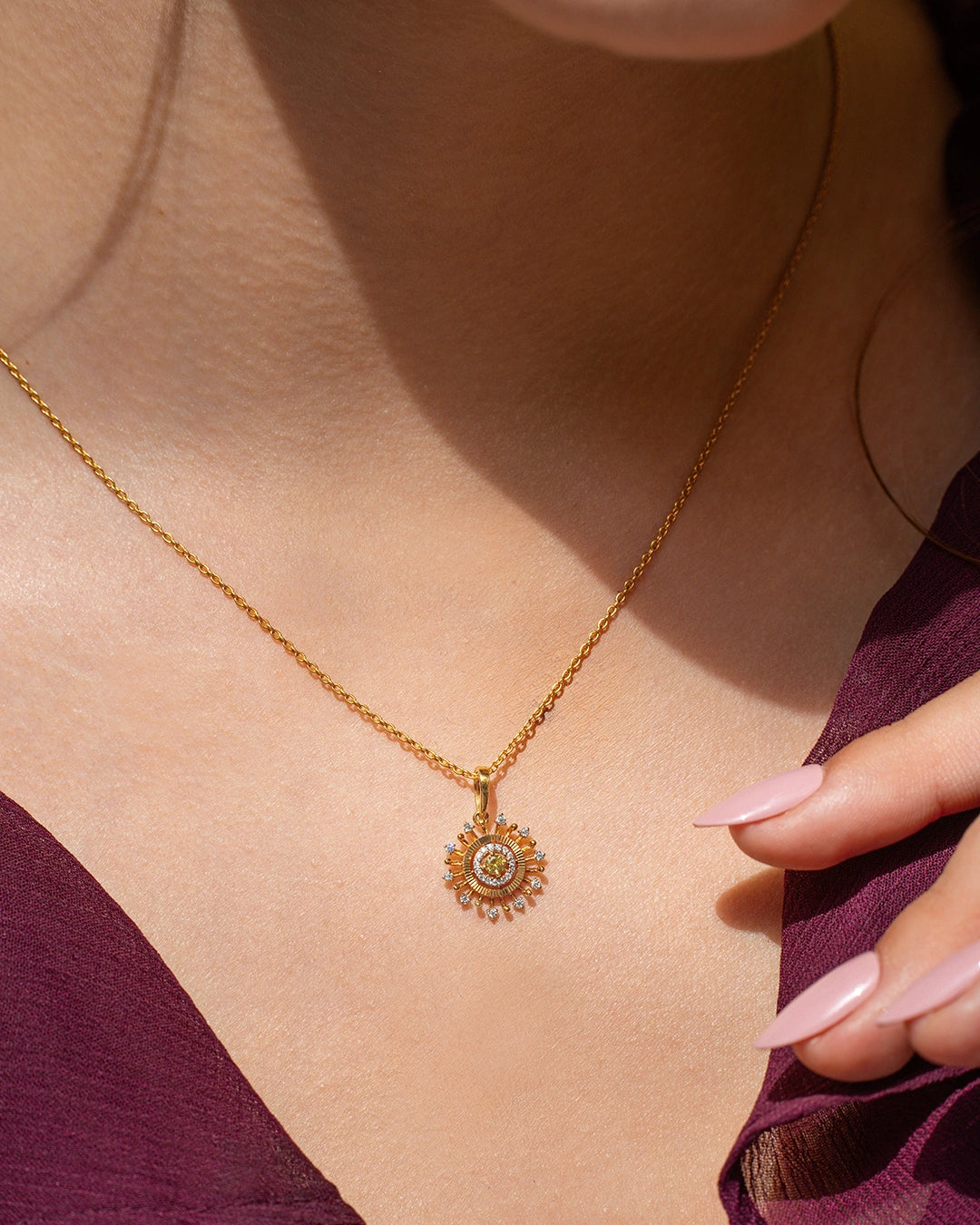 Radiant Sun Pendant