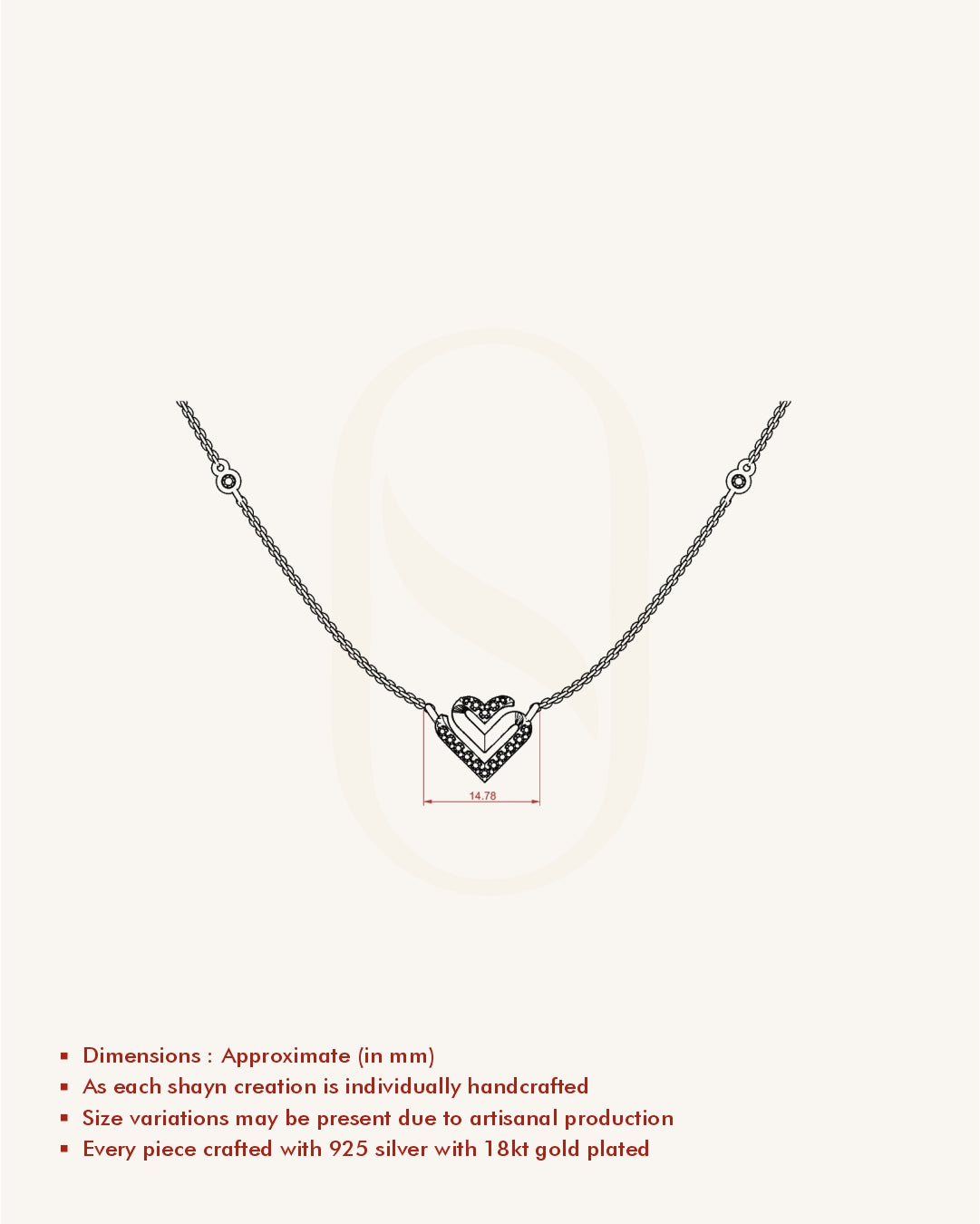 Adoration Heart Necklace