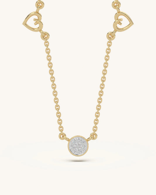 Sweetheart Station Necklace