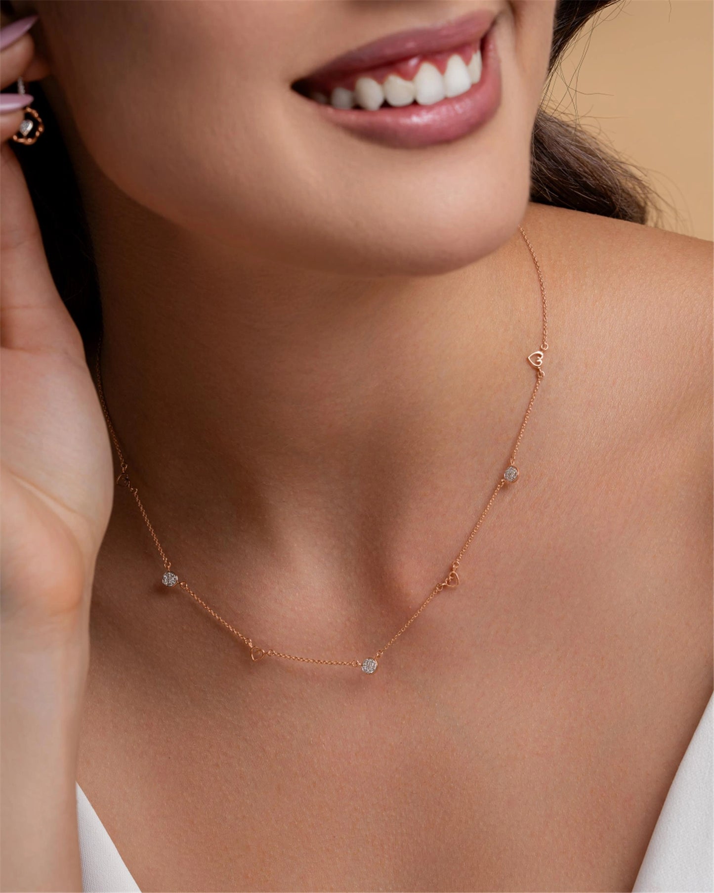 Sweetheart Station Necklace