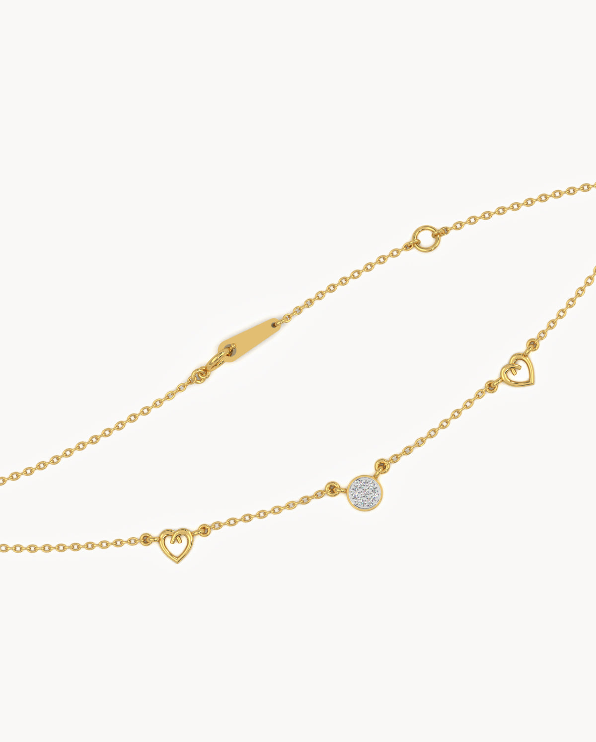 Sweetheart Station Necklace