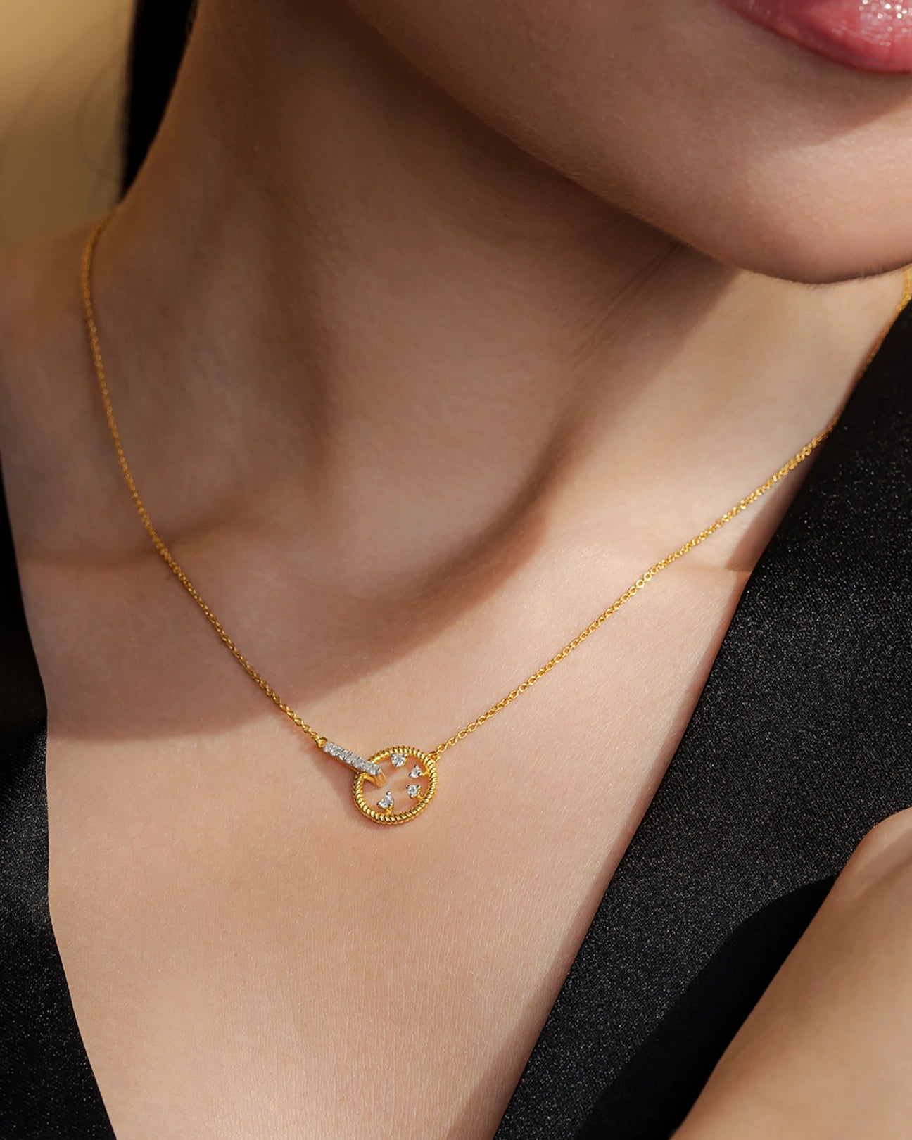 Orbit Charm Necklace