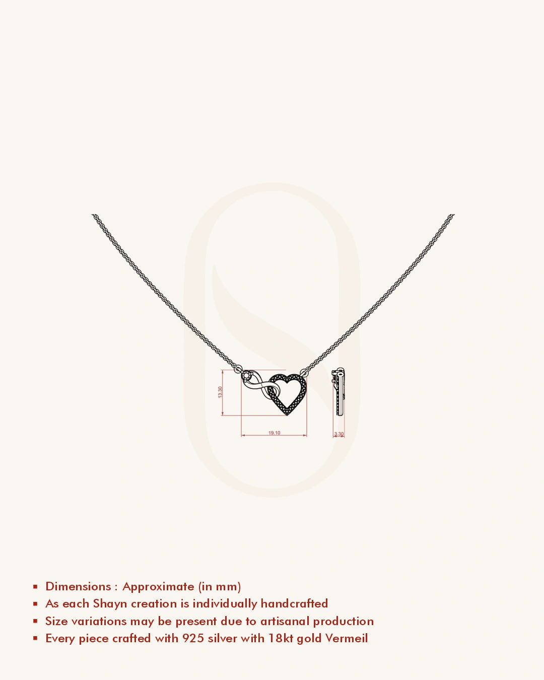 Endless Love Charm