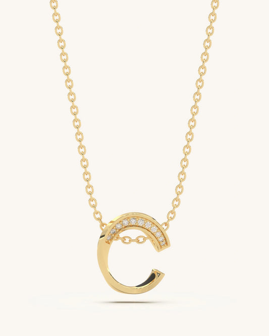 C Arc Necklace