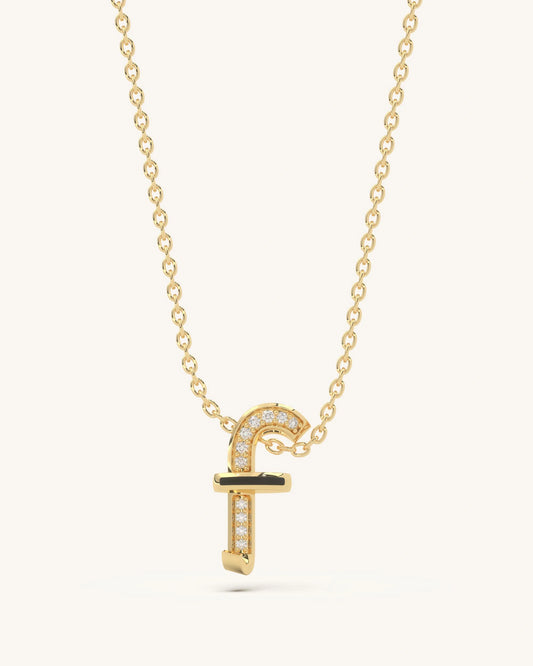 F Bar Necklace