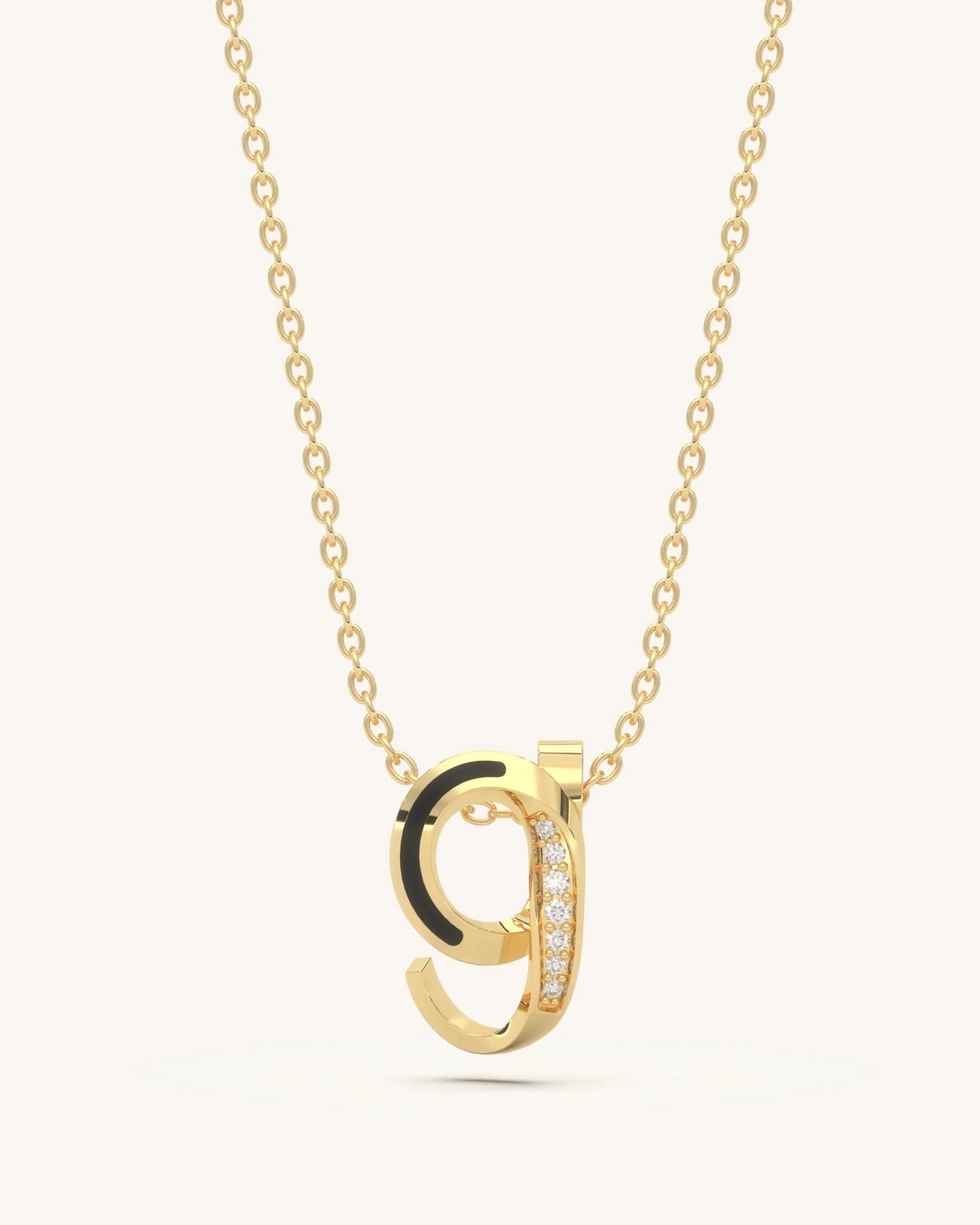 G Twist Necklace