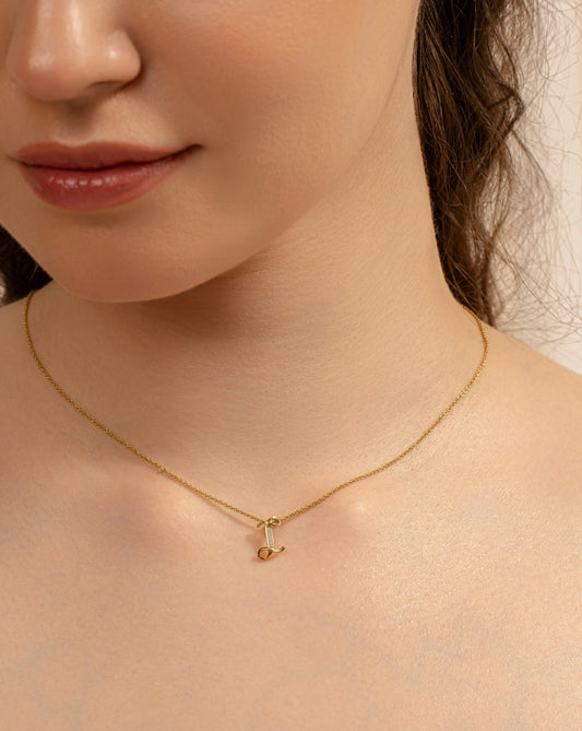 I Line Necklace