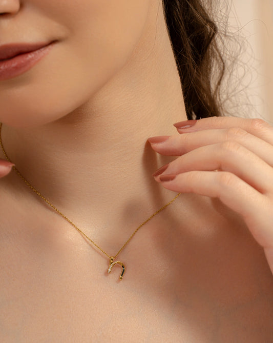 N Dip Necklace