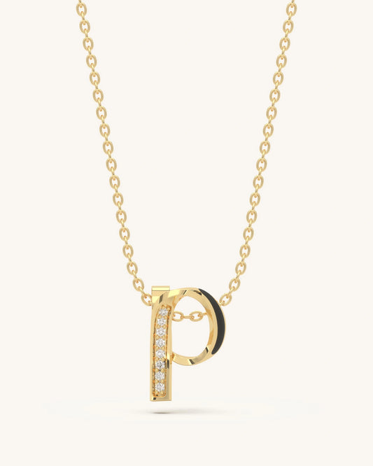 P Stem Necklace