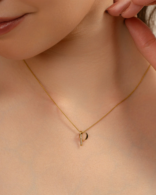 P Stem Necklace