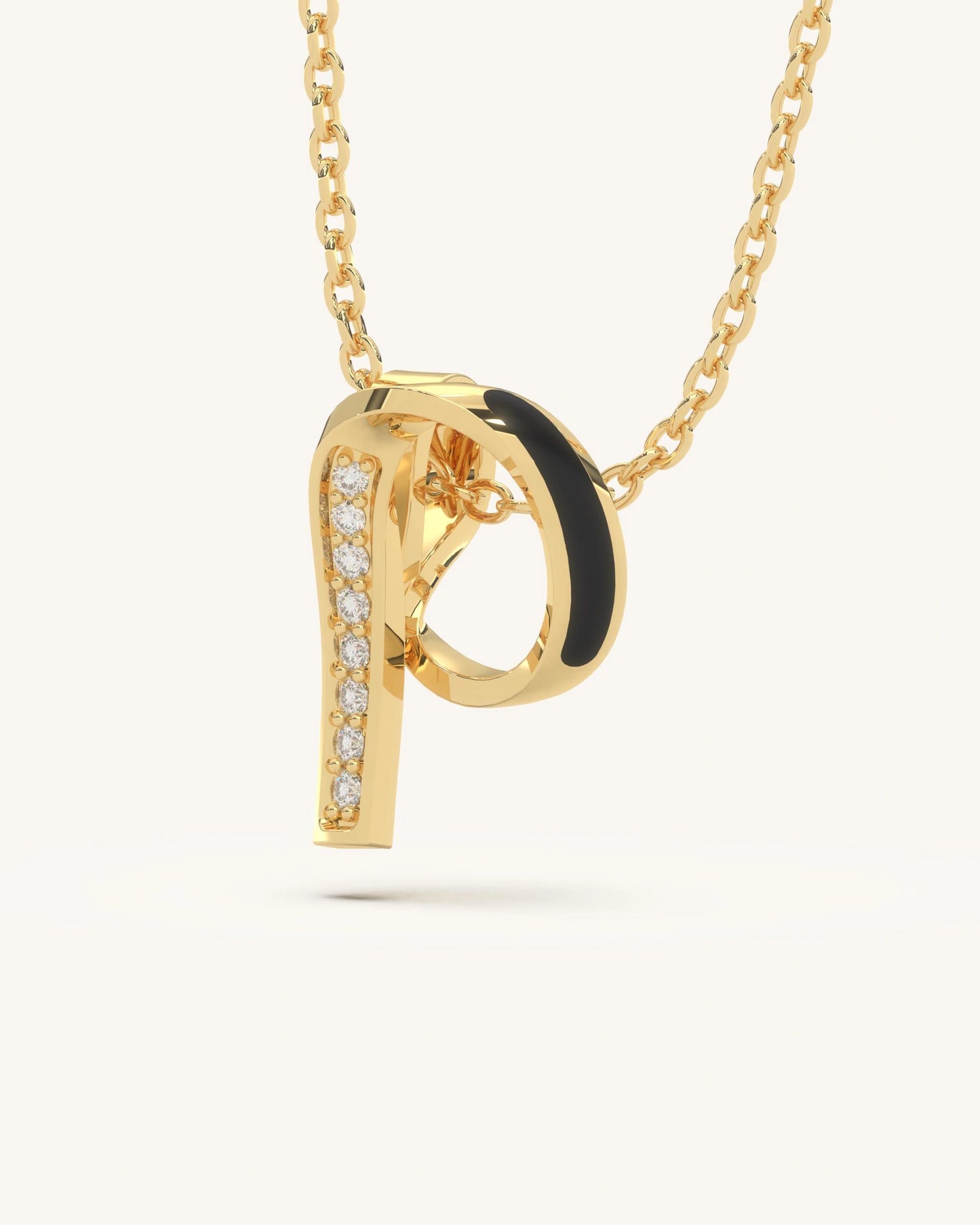 P Stem Necklace