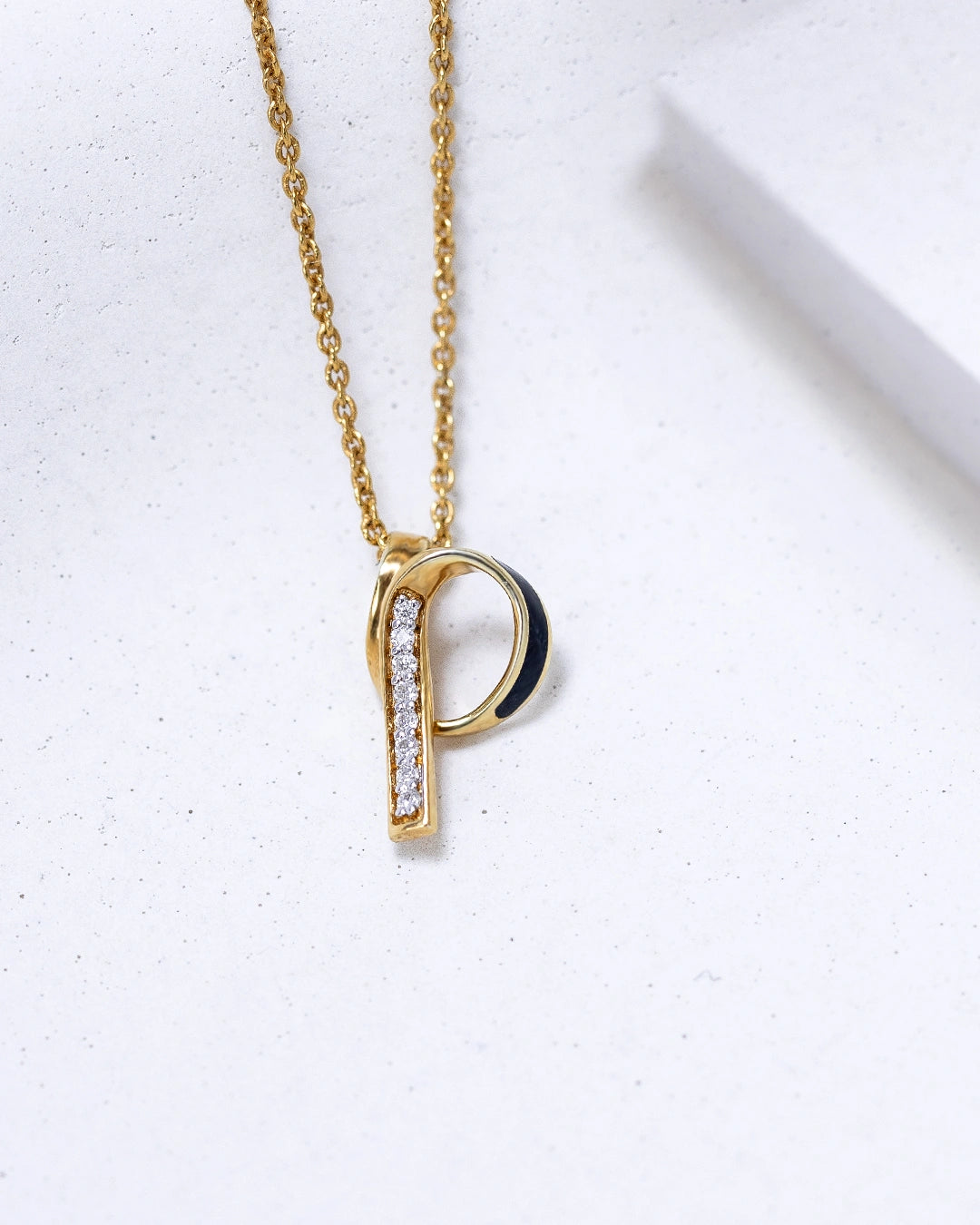 P Stem Necklace